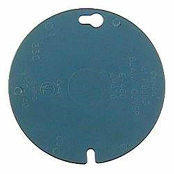 Electrical Box Cover, Round, Non-Metallic, Blank Cover, V3Gate, Mfr#: E460R-CAR